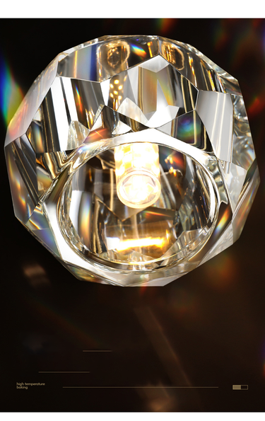 pendant crystal light